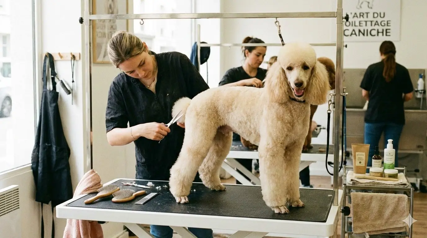 L'Art du Toilettage Caniche : Techniques Essentielles pour un Pelage Sain et une Vie Épanouie